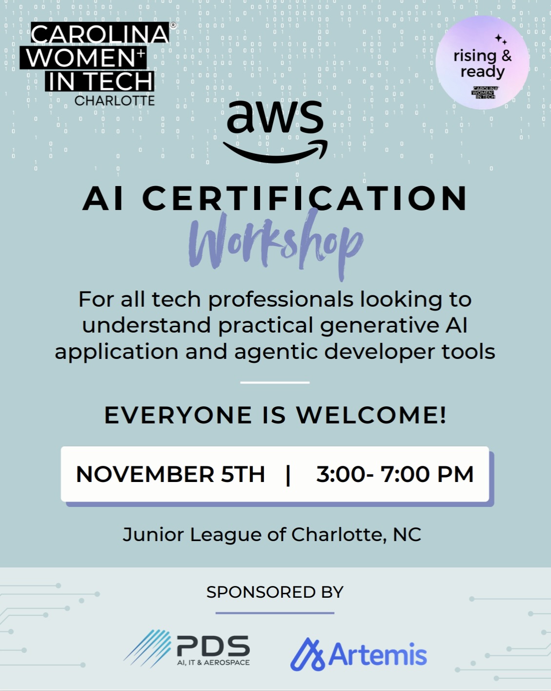 Rising & Ready: AWS AI Certification Prep Workshop